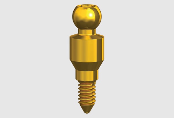 P5-3 Narrow ball attachment abutment