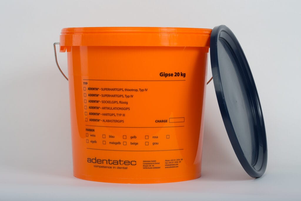 ADENTA® ATRIKULATIONSGIPS – Adentatec, Gipse