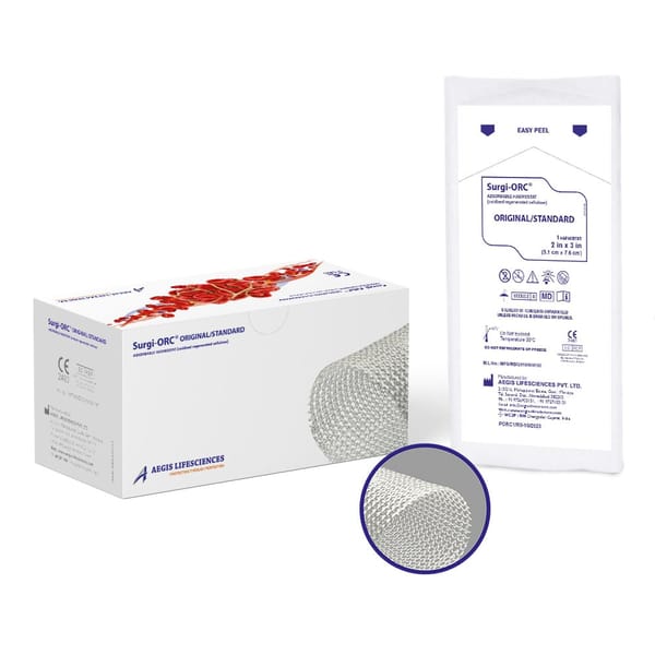 Surgi ORC – Oxidierte Regenerierte Zellulose – Original – 2×3 Zoll