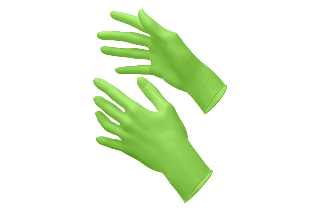 Nitrile Gloves - Mamba Green (S) – Akzenta International SA, Arbeitskleidung - Arbeitsschutz