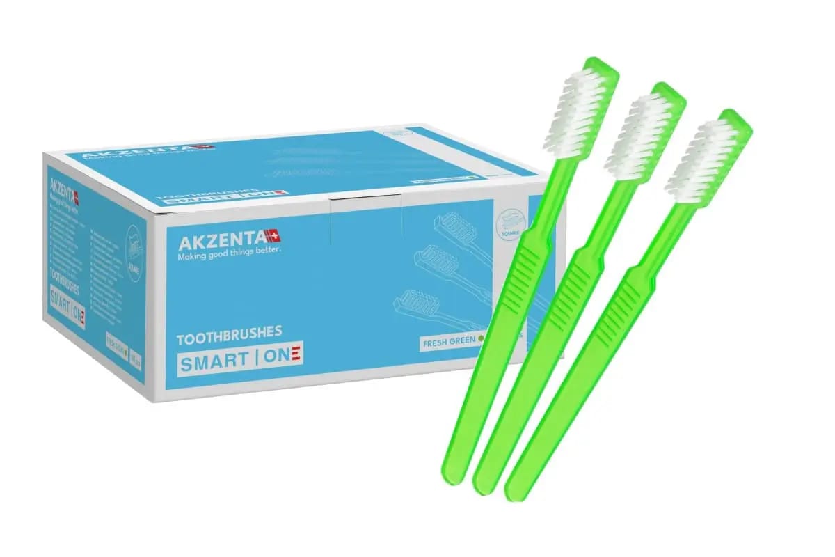 SMART ONE Toothbrushes - Fresh Green – Akzenta International SA, Zahnbürsten