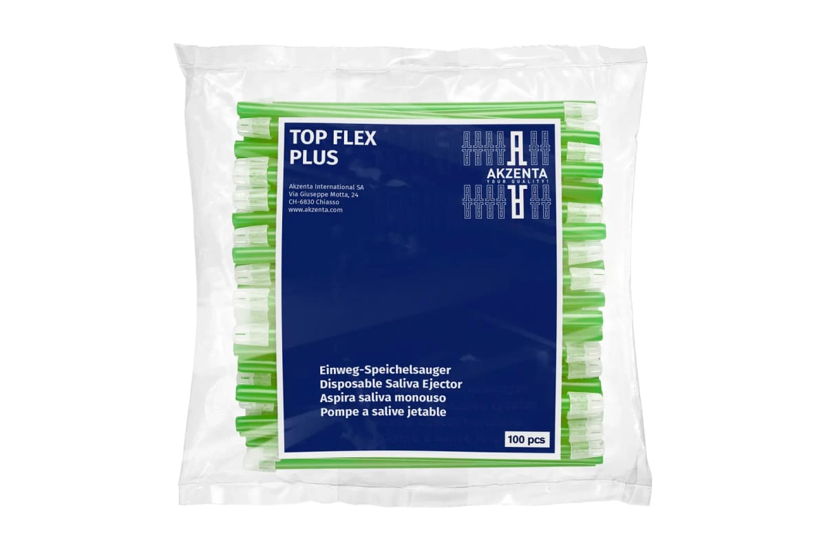 Saliva Ejector - Fresh Green – Akzenta International SA, Speichelsauger