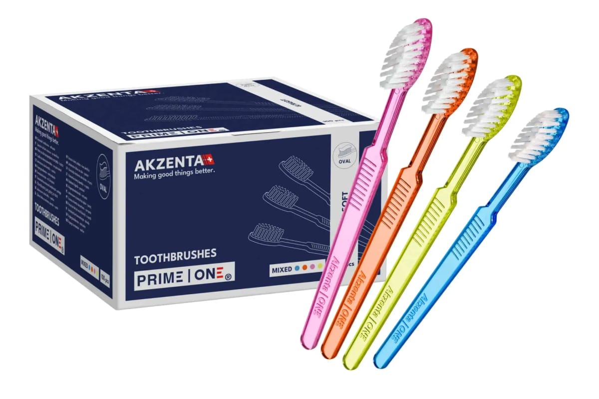 PRIME ONE Toothbrushes Ultrasoft – Akzenta International SA, Zahnbürsten