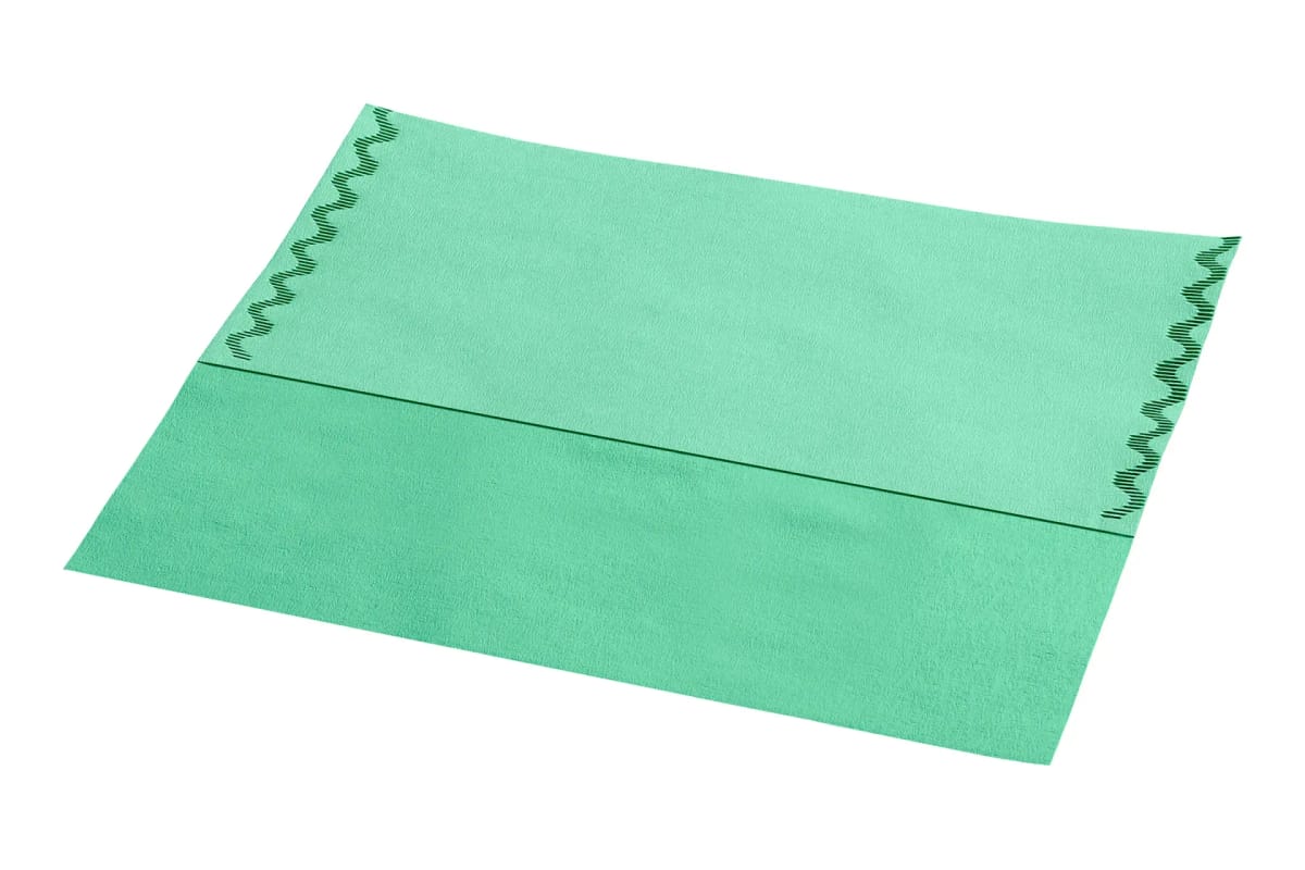 Sterilization Paper Top Cover - Emerald Green – Akzenta International SA, Einwegartikel