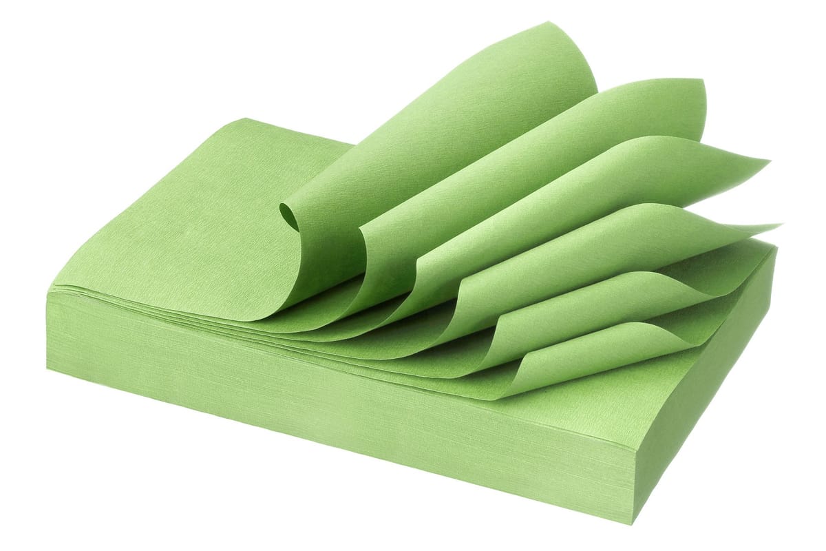 Tray Paper Fresh Green – Akzenta International SA, Einwegartikel