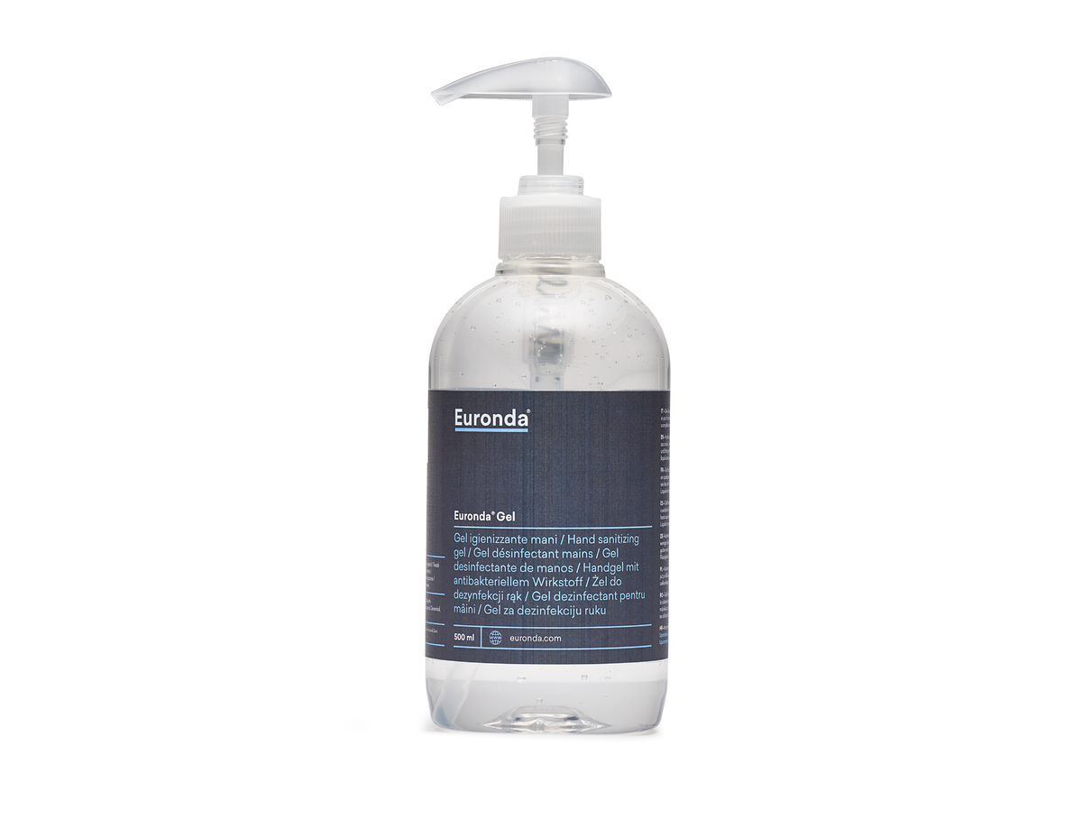 Sanitizer gel – Euronda, Händedesinfektion