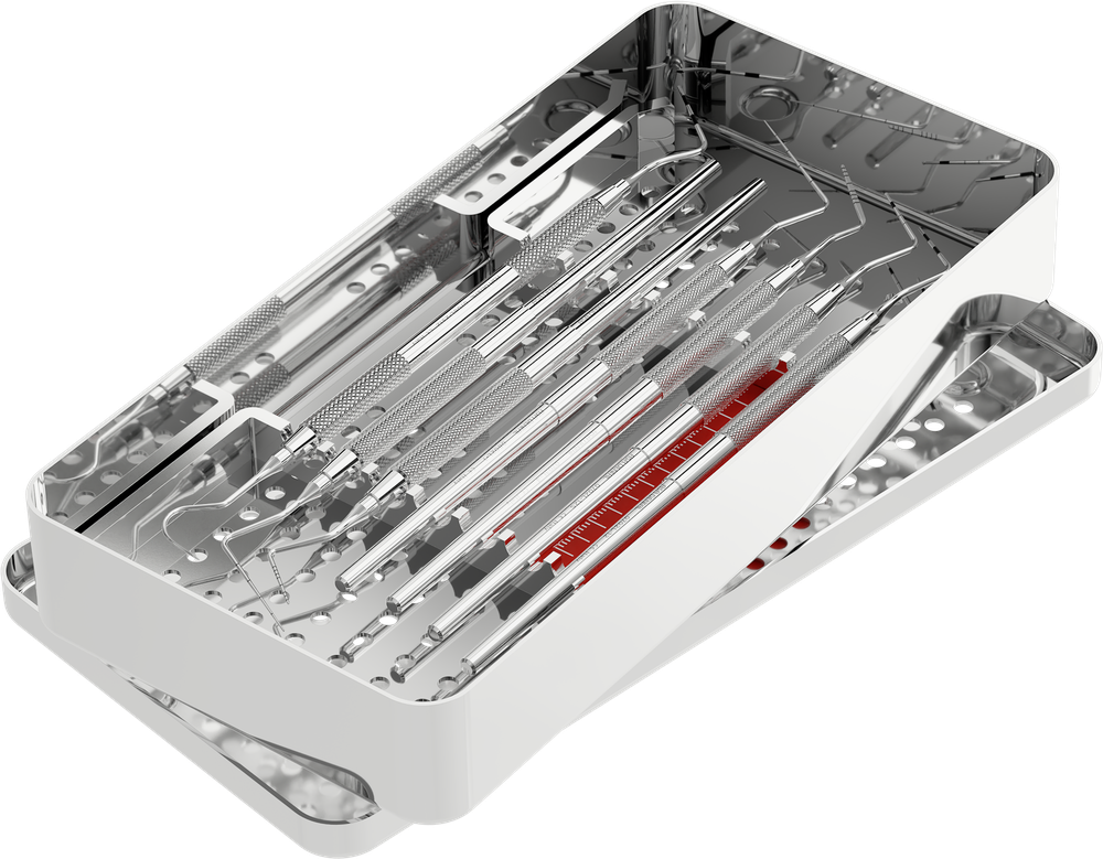 Set mit 7 Sonden S0702L-7 – ASA Dental S.p.A. Uninominale, Sonden