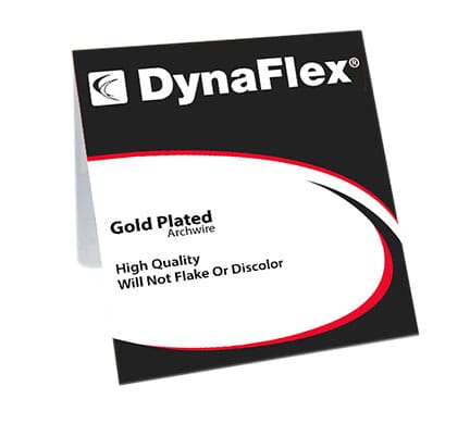 GOLD PLATED NICKEL TITANIUM ARCHWIRE