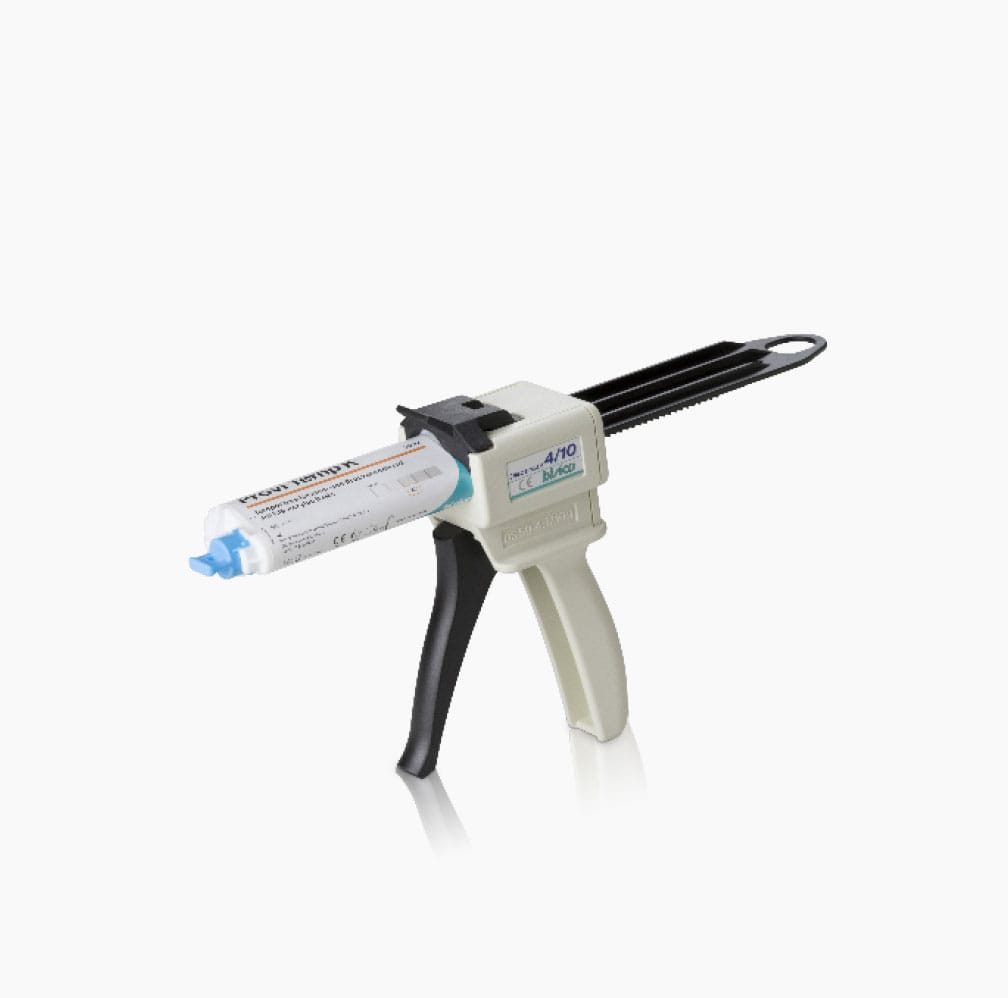Dispenser 4/10 02020 – Bisico Bielefelder Dentalsilicone GmbH & Co. KG, Applikationspistolen