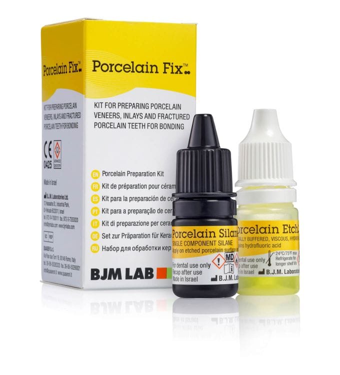 Porcelain Fix – B.J.M. Laboratories Ltd., Ätzgel und Zubehör
