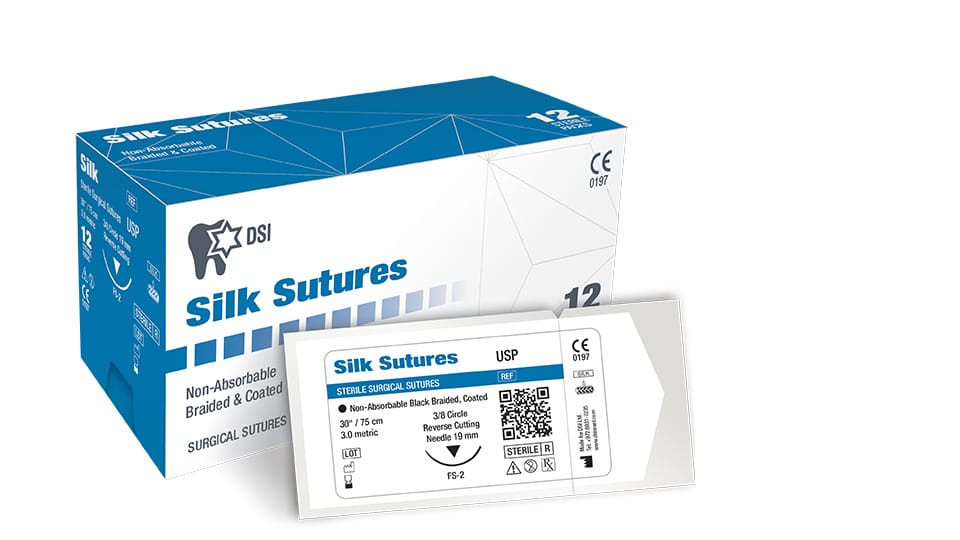 Silk Sutures – DSI Dental Solutions Ltd, Nahtmaterial