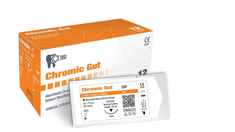 Chromic Catgut – DSI Dental Solutions Ltd, Nahtmaterial