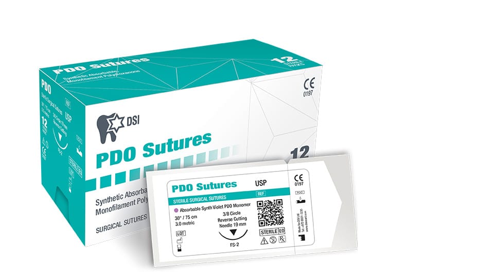 PDS Polydioxanone Sutures – DSI Dental Solutions Ltd, Nahtmaterial