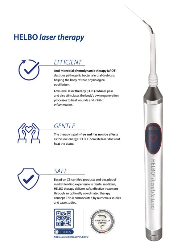 HELBO Laser Therapy System – bredent GmbH & Co.KG, Geräte