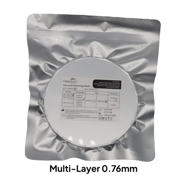 Mehrschichtige 0,76-mm-Klarsichtschiene (Clear Aligner Sheet)