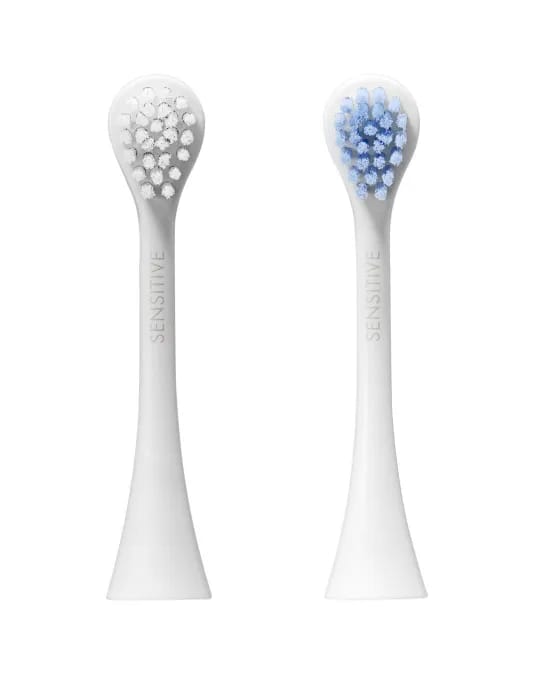 Bürstenkopf sensitive für Hydrosonic, 2 Stk. – Curaden AG, Zahnbürsten