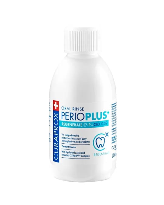 Mundspülung Perio plus regenerate, 200 ml