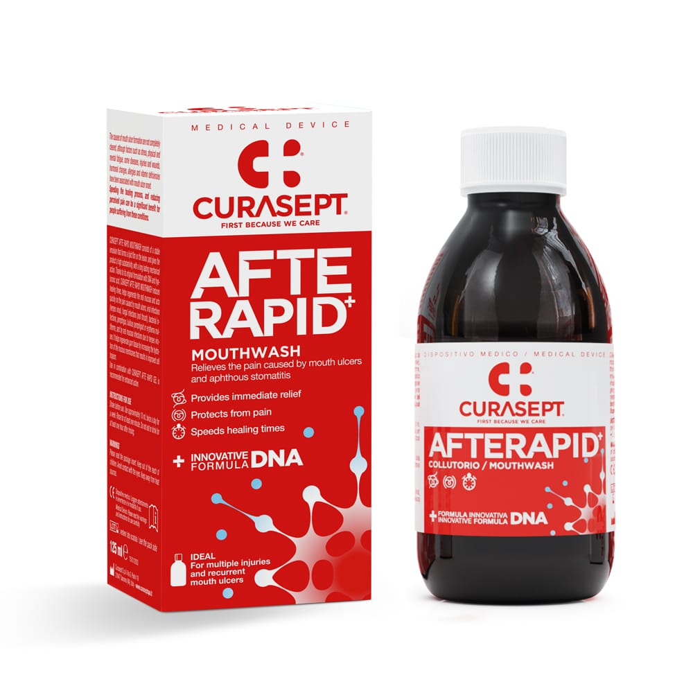CURASEPT AFTERAPID MOUTHWASH – CURASEPT SpA, Mundspüllösungen