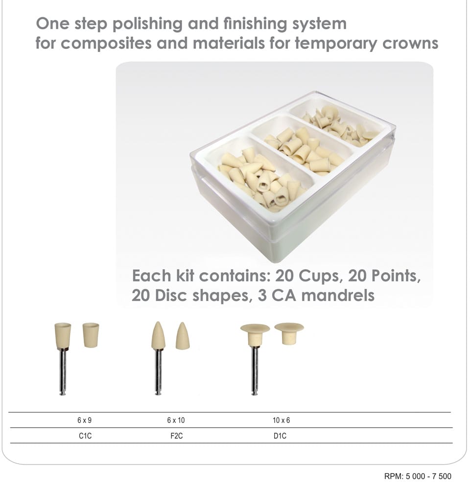 Disposable Aluminium Oxide Polishers – Nais 2002 Ltd., Polierer