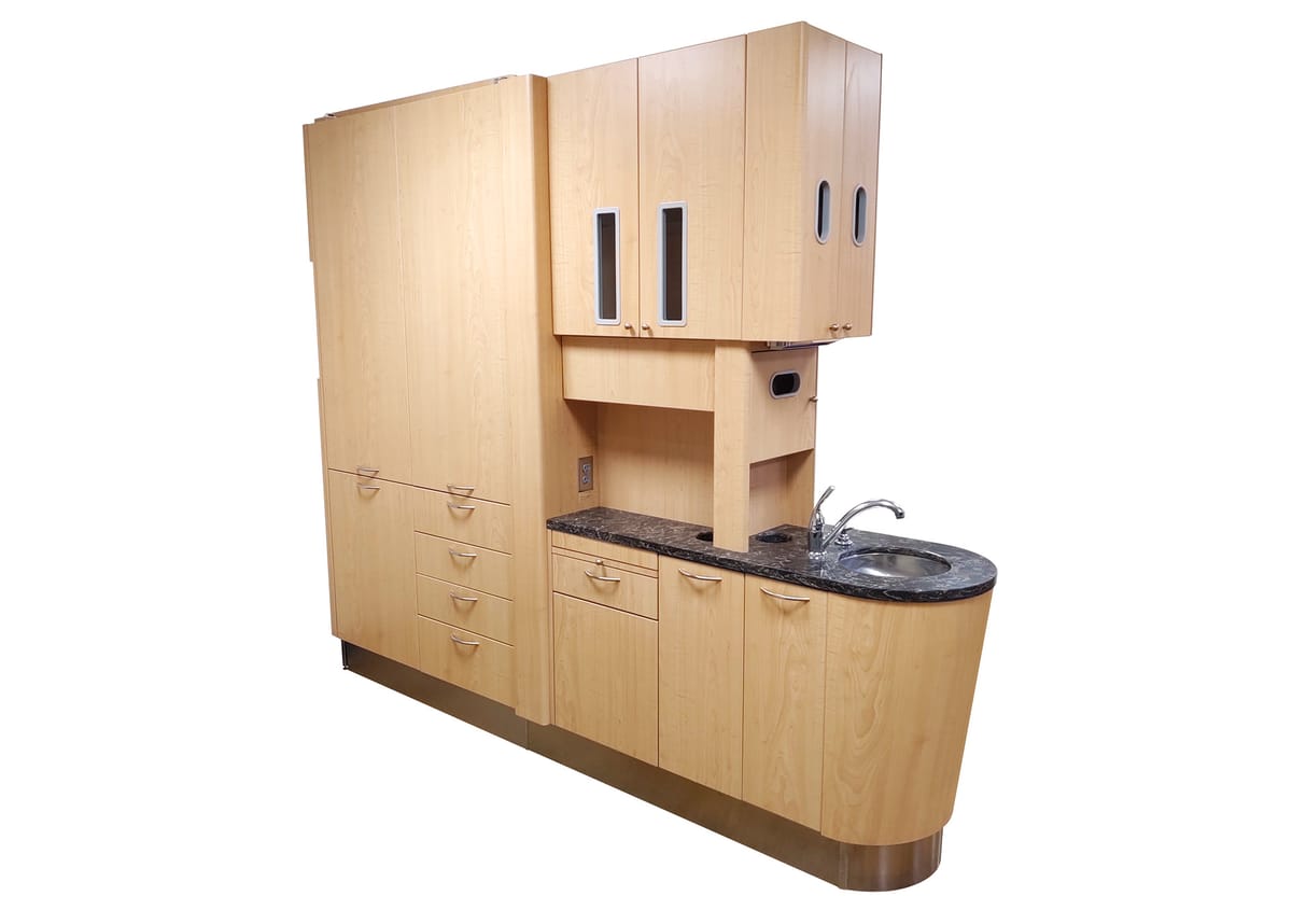 D1RS-Right Sink Doctor’s Side Console – Belmont, Einrichtungsgegenstände und -Zubehör