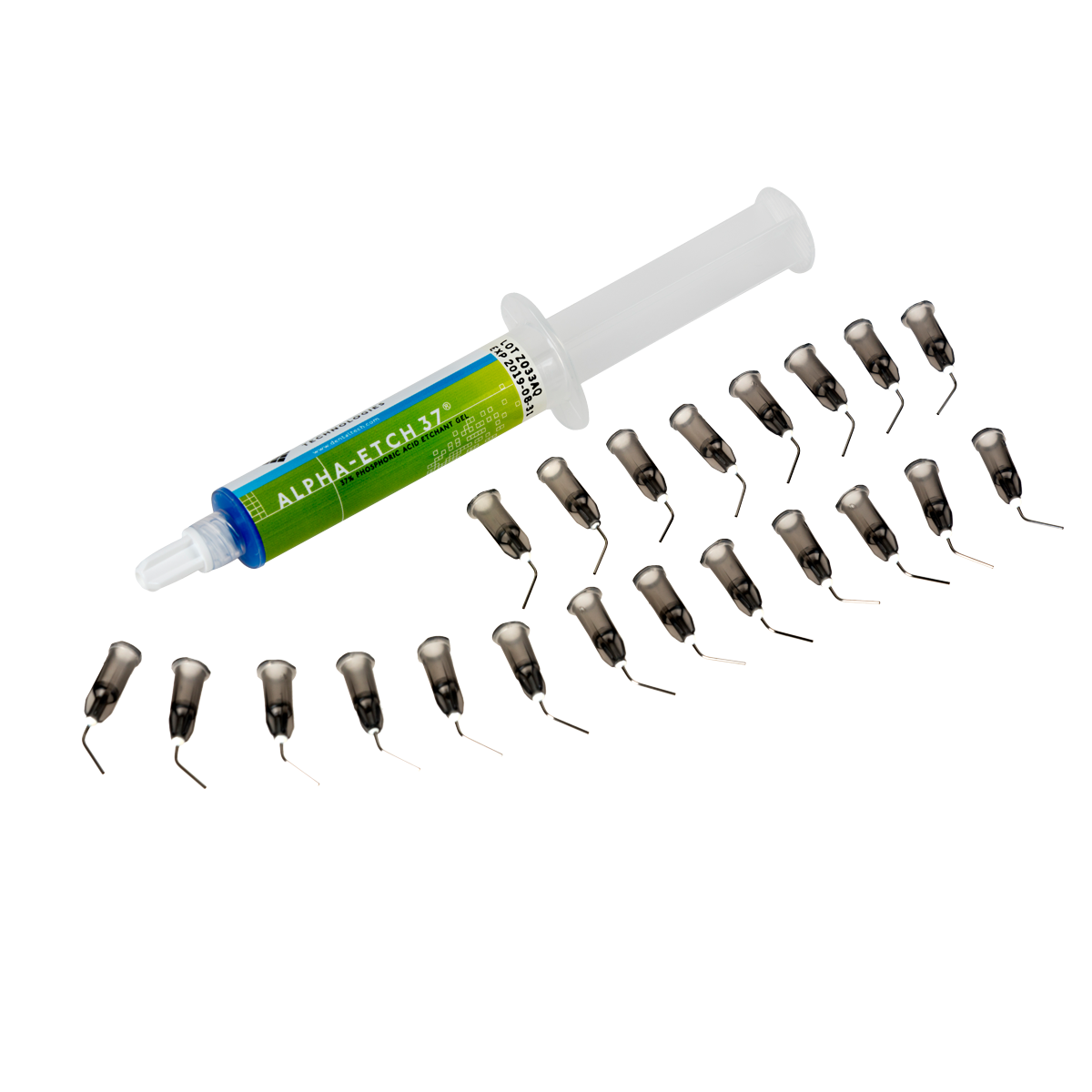 ALPHA-ETCH 37 ® – Dental Technologies, Inc., Ätzgel und Zubehör