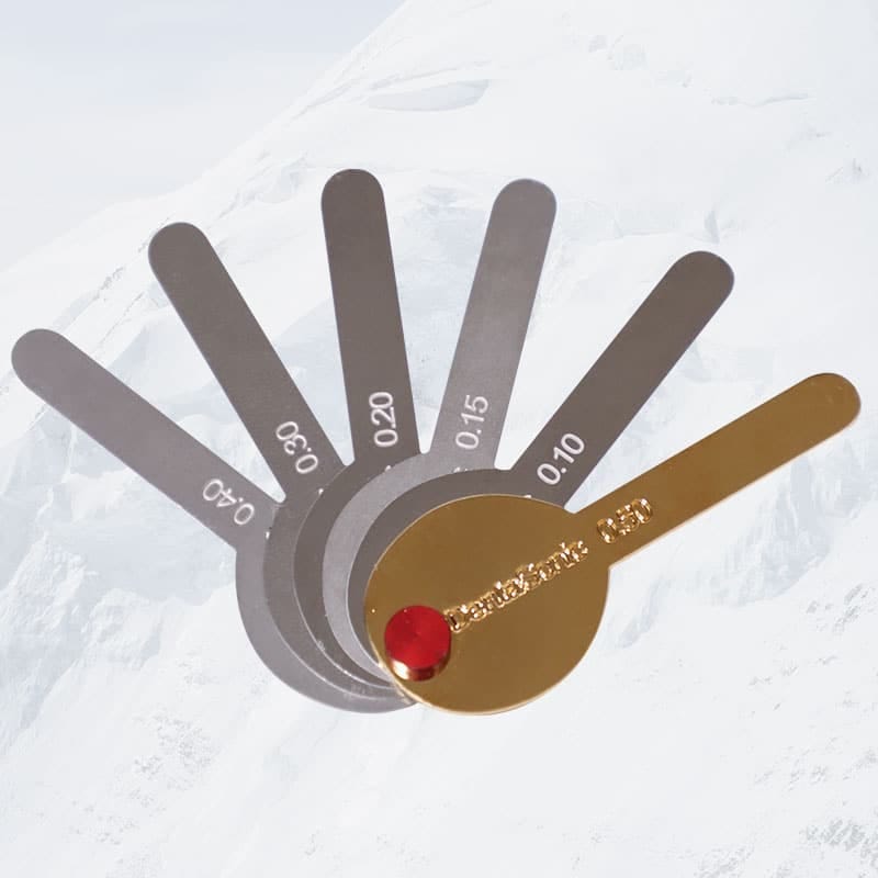Measuring gauge - DentaSonic.CH – DS DentaSonic SA, Artikulationspapier,-seide,-band