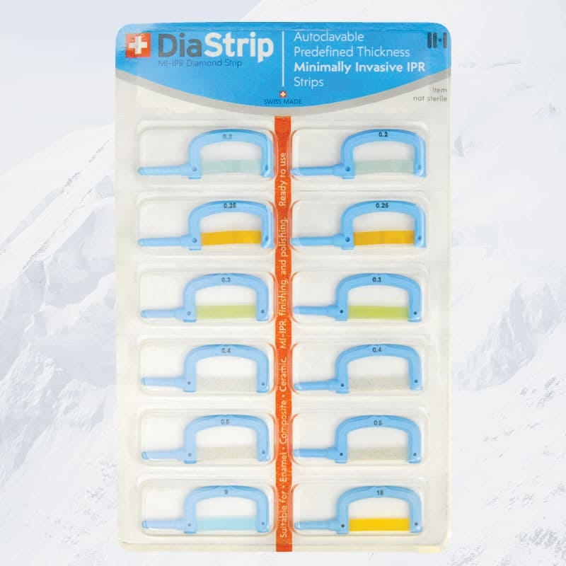 Resin DiaStrip 2 Sides Set - DentaSonic.CH – DS DentaSonic SA, Polierstreifen - Schleifstreifen