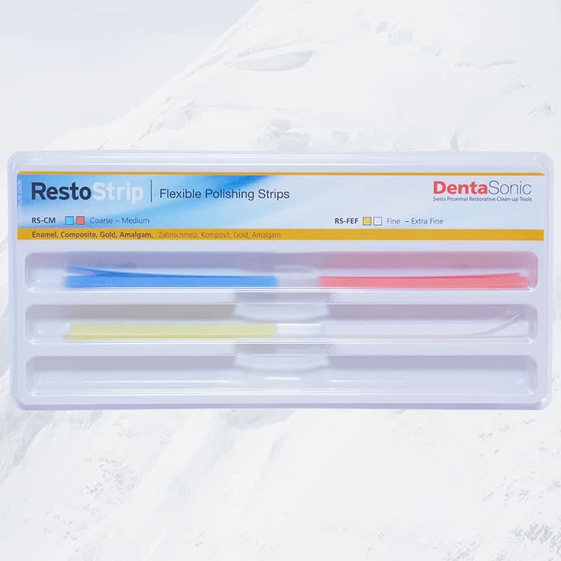 RestoStrip Set Alu Oxide - DentaSonic.CH – DS DentaSonic SA, Polierstreifen - Schleifstreifen