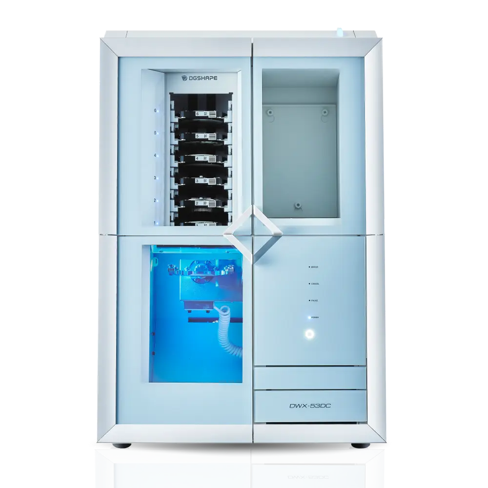 Smart 5-Axis DRY Dental Milling Machine with Disc Changer – DGSHAPE A Roland Company, Fräs- und Schleifmaschinen