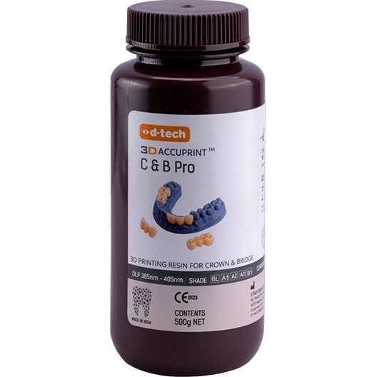 Crown & Bridge Pro – D TECH DENTAL TECHNOLOGIES, Druckharze