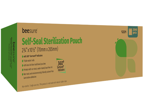 Self-Seal Sterilization Pouch - BeeSure® – Ecobee Sdn Bhd, Sterilisationsschläuche und -beutel