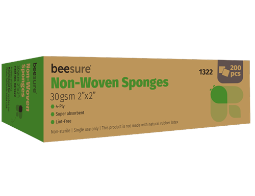Non-Woven Sponges - BeeSure® – Ecobee Sdn Bhd, Einwegartikel