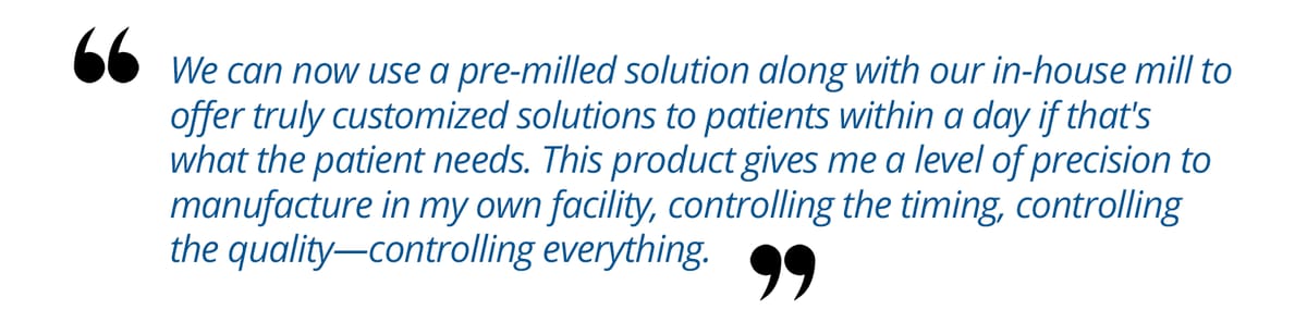 Elos Accurate® Digital SMART Flow – Elos Medtech, Blöcke