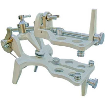PLASTERLESS ARTICULATOR GALETTI (WHITE) – EMERALD INSTRUMENTS, Artikulatoren und Zubehör