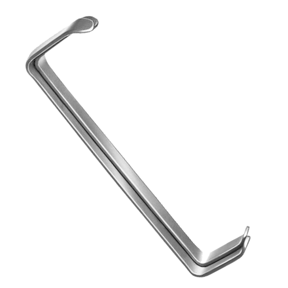 Farabeuf Retractor, Set of 2 pcs, 12cm Fig. 1, 26 x 10 mm / 30 x 13 mm Fig. 2, 30 x 10 mm / 34 x 13 mm | ErgoDenta 4101 – ErgoDenta ApS, Wangenhalter - Wundhaken