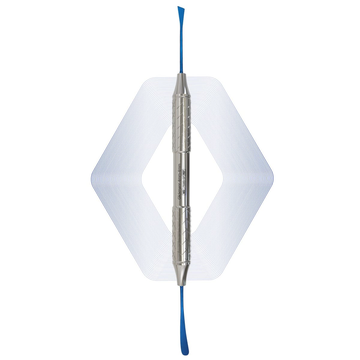 Glickmann, 4mm-4mm 7158B-SP – ErgoDenta ApS, Raspatorien - Elevatorien