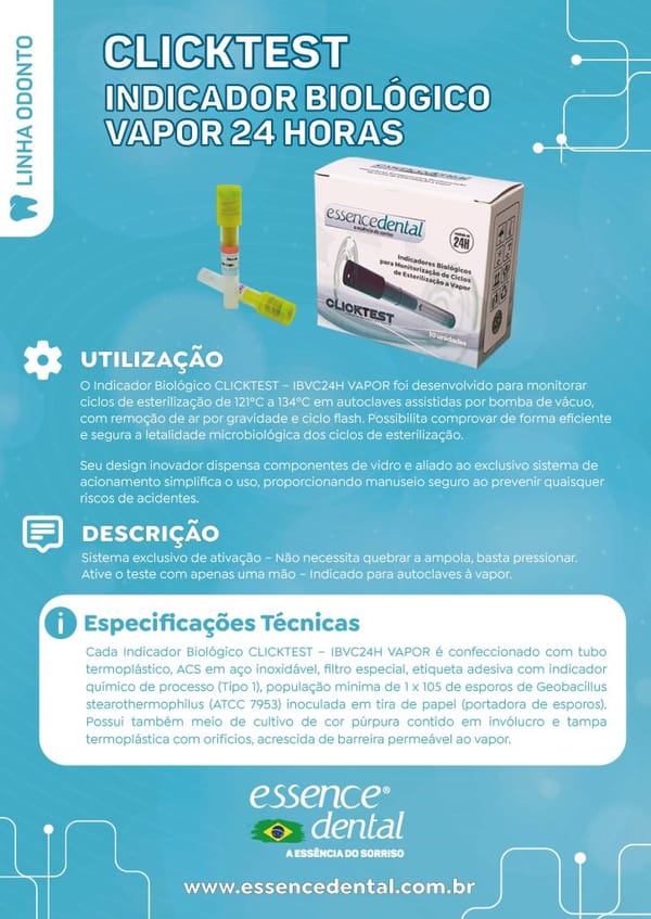 CLICK TEST BIOLOGISCHER INDIKATOR