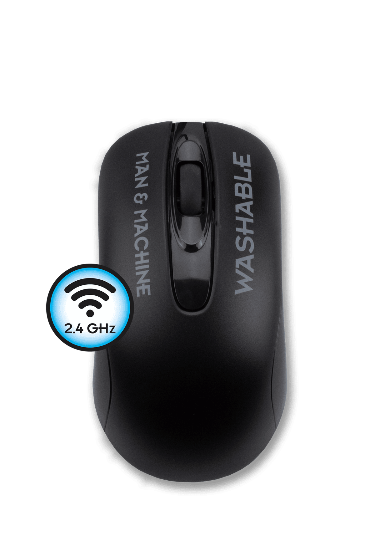 Man & Machine C Mouse Wireless (Schwarz) – Man & Machine Europe