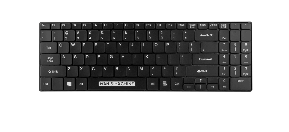 Man & Machine Its Cool Tastatur (Schwarz) – Man & Machine Europe, Sonstige Geräte