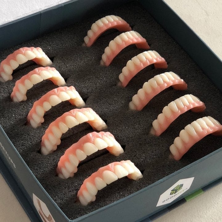 Instant Denture Setups Starter Box (12 Arches) A1 – GOOD FIT TECHNOLOGIES LLC, Prothesenkunststoffe