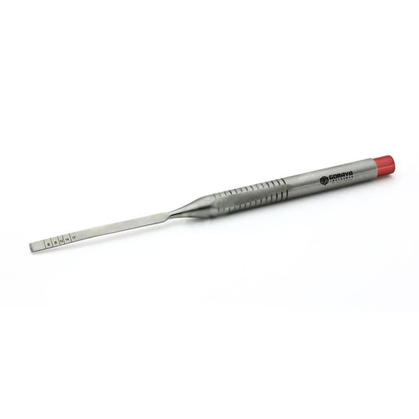 3MM CURVED BONE CHISEL, SINGLE BEVEL GI-1-615