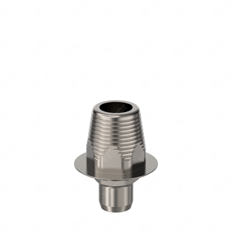 Conical Ti-Base, Non Rotational, G0.0mm, S compatible with Biomet 3i® Certain® P5.0 D18022 – GT-Medical S.L., Abutments