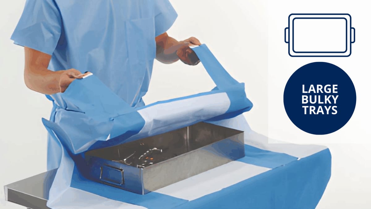 HALYARD SMART-FOLD Sterilisationswickel – O&M Halyard Germany GmbH, Sterilisationsschläuche und -beutel