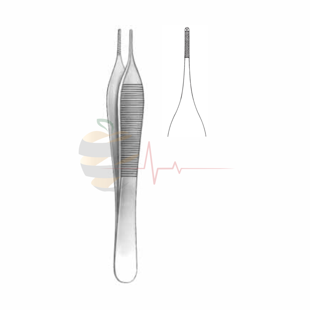 Mini Adson Tweezer (15cm, Mini Profile) – Hospimed Mfg, Pinzetten