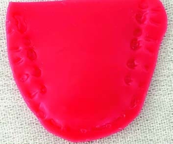 Bausch Arti-Pink Bissregistrierwachs – Platten (150 x 80 x 3 mm, 12 Stück)