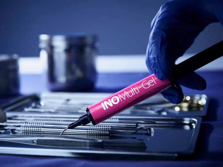 INO Multi-Gel – INOD, Stumpfaufbau