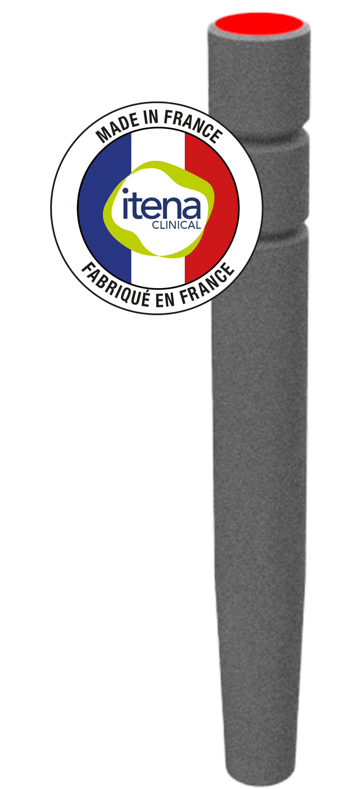 Dentoclic Red Sandblasted Titanium posts TIR20-2 – ITENA Clinical, Stiftsysteme
