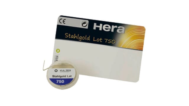 Stahlgold Lot 910 1360 0000 – Kulzer, Lote und Flussmittel
