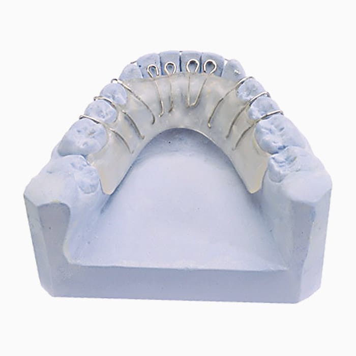 Bloore Removable Aligner (Lower) RA/04 – lab3d, Sonstige Schienen