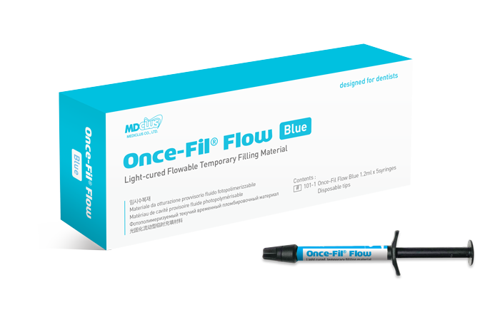 Once-Fil®Flow – MEDICLUS Co., Ltd., Provisorische Verschlussmaterialien